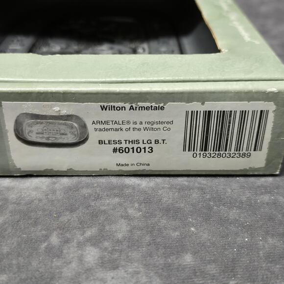 Wilton Armetale Our Daily Bread Cook Chill Grill & Serve Ware Dish Tray Plate - Picture 3 of 9